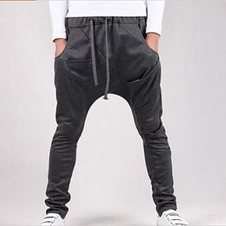 Mens Fashion Sports Casual Long Korean Style Skinny Sweatpants