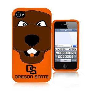 Oregon State Beavers Forever Collectibles IPhone 4 Case Silicone Mascot