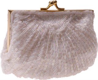 Womens Touch Ups Victoria   Ivory Beaded Fashion Handbags