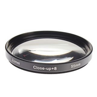 ZOMEI Camera Professional Optical Filters Dight High Definition Close up8 Filter (55mm)