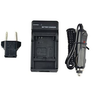 Wall/Car AHDBT 201/301 Battery Quick Charger and UK/ EU plug adapter for Gopro Camera Gopro Hero3 and 3