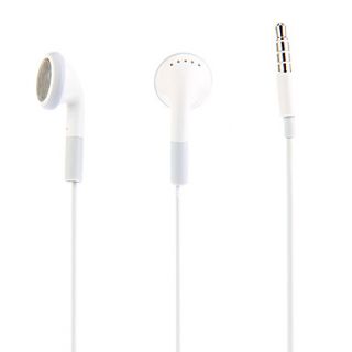 Stereo In Ear Earphone with Mic for iPhone/Samsung(White)