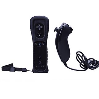 Black Remote and Nunchuk Controller Case for Wii