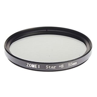 ZOMEI Camera Professional Optical Frame Star8 Filter (55mm)