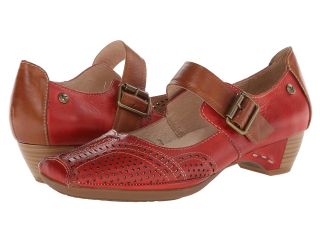 Pikolinos Gandia 849 8964 Womens Maryjane Shoes (Red)