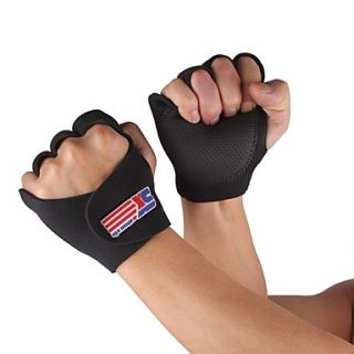 Cycling Fitness Half Finger Sport Gloves  Pair   Free Size