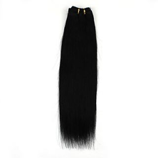 24 Remy Weave Weft Straight Brazilian Hair Extensions More Dark Colors 100G