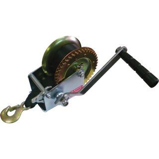 Ultra Tow Trailer Winch   1000 Lb. Capacity, Model 400065with Strap