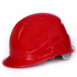 High Quality ABS Ventilation Safety Construction Site Helmet(Red)