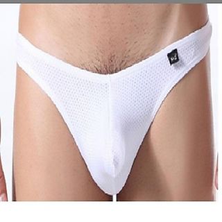 Mens Sexy White Underwear