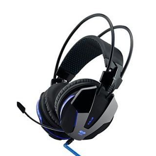 E 3lue 705 Blue Light Gaming Headphone with Microphone