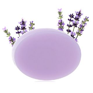 Natural Handmade Lavender Essential Oil Soap Whitening Moisturizing Anti Acne 100g