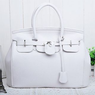 MIQIANLIN Womens Fashion Tote Handbag(White)