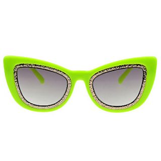 Helisun Unisex Refinement Vintage Sunglasses 9680 4 (Green)