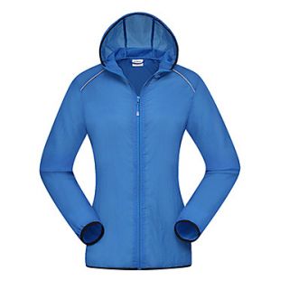 ARW Womens Outside Ventilate Solid Color Dark Blue Coat