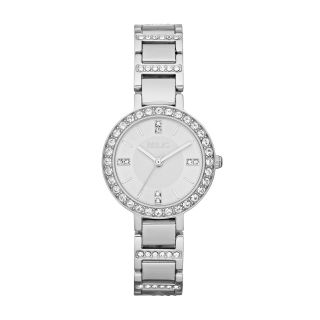 RELIC Womens Silver Tone w/ Crystals Watch