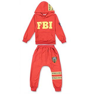 BoyS Letter Pattern Long Sleeve Clothing Sets