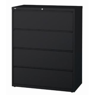 CommClad 4 Drawer Vertical File Cabinet 1500 / 16071 Finish Black