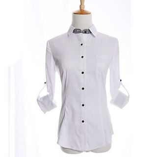 Veri Gude Womens All Match Bodycon 100% Cotton Korean New Product Shirt