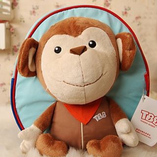 Childrens Stereo Cartoon Safety Harness Backpack(Monkey)