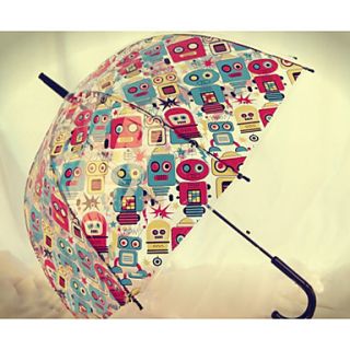 Childrens Transparent Cartoon Umbrella
