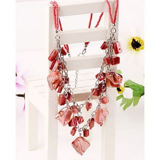 Ginasy Shell Double layer Short Necklace