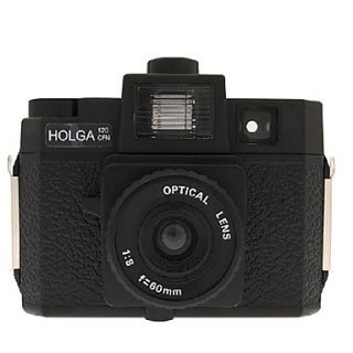 Holga 120 CFN Color Splash Flash Clasic Camera(BlackWhite)
