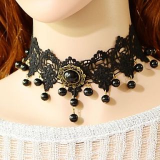 Elonbo Circular Crystal Style Vintage Gothic Lolita Collar Choker Pendant Necklace Jewelry