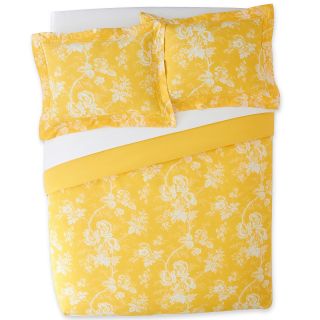 JCP EVERYDAY jcp EVERYDAY Summer Stroll Marigold Comforter Set, Gold
