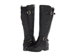 Naturalizer Juletta Wide Calf Womens Zip Boots (Black)