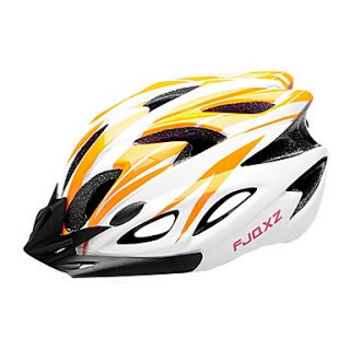 FJQXZ EPSPC Orange and Black Integrally molded Cycling Helmet(18 Vents)