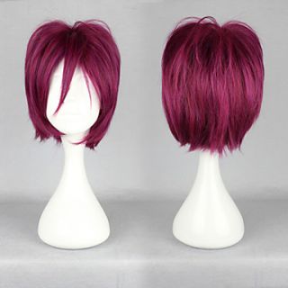 Cosplay Synthetic Wig Rin Matsuoka Red