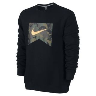 Nike Foundation Camo Fill Mens Sweatshirt   Black
