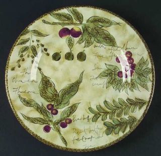 Tabletops Unlimited Sorrento Dinner Plate, Fine China Dinnerware   Sage Green Ed