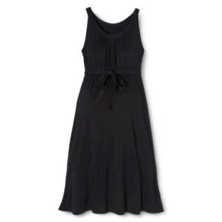 Liz Lange for Target Maternity Sleeveless Short Knit Dress   Black XS