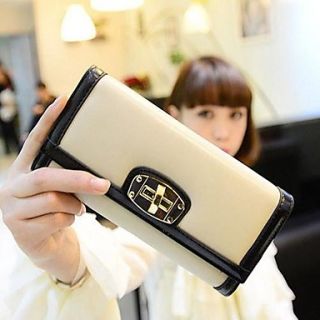 Womens Fashion Black and white color Wallets