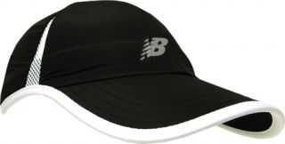 Mens New Balance Endurance Club Champ Cap   Black/White Baseball Caps