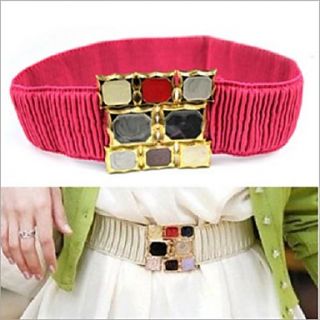 Womens Fashion Colorful Waist Belt