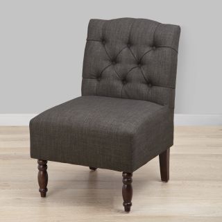 Lola Charcoal Grey Accent Chair