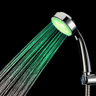 Color Changing LED Hand Shower   Chrome Finish