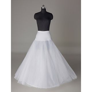 Nylon A Line Full Gown 2 Tier Floor length Slip Style/ Wedding Petticoats