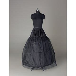 Nylon A Line Full Gown 1 Tier Floor length Slip Style/ Wedding Petticoats