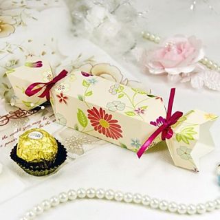 Refined Candy Wrapper Style Favor Box (Set of 12)