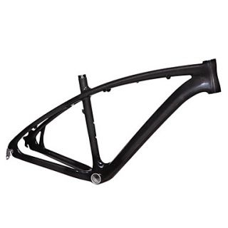 High Quality Full Carbon Feather Light Stylish Arch Design Mountain Bike Frame Natural Color