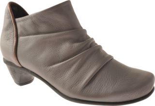 Womens Naot Advance   Gray Satin Leather/Smoke Leather Boots