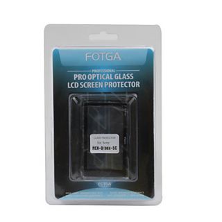 Fotga Premium LCD Screen Panel Protector Glass for Sony NEX 3/NEX 5