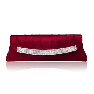Gorgeous Silk Shell With Austrian Rhinestones Evening Handbags/ Clutches More Colors Available