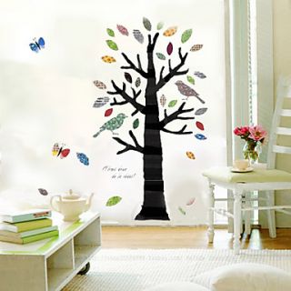 Colorful Tree Wall Stickers (1985 P10)