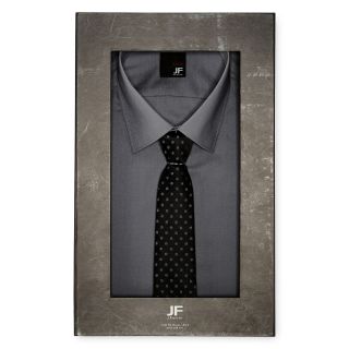 JF J.Ferrar JF J. Ferrar Boxed Shirt and Tie Set, Castle Rock, Mens