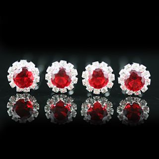 4 Pieces Gorgeous Rhinestones Wedding Bridal Pins Wedding/Special Occasion Headpieces More Colors Available